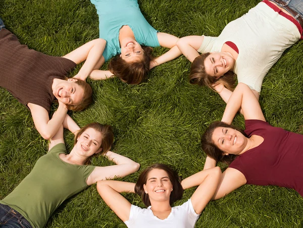 College ragazze — Foto Stock