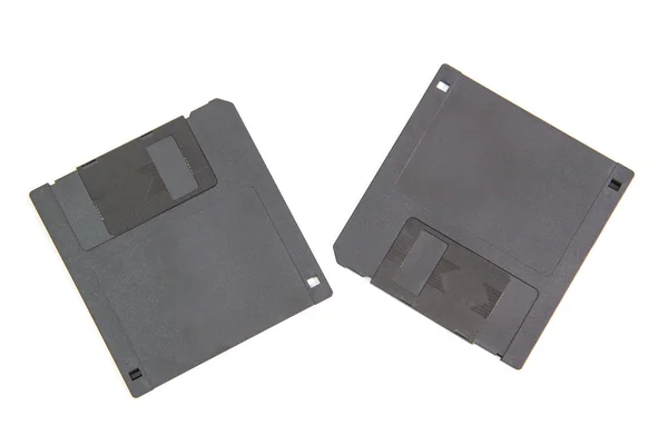 Zwarte diskette — Stockfoto