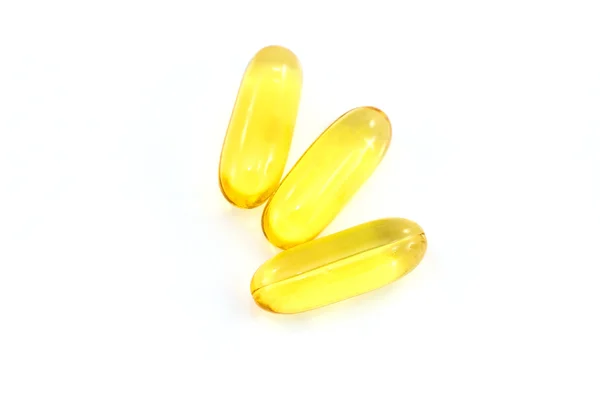 Capsules d'huile de poisson — Photo