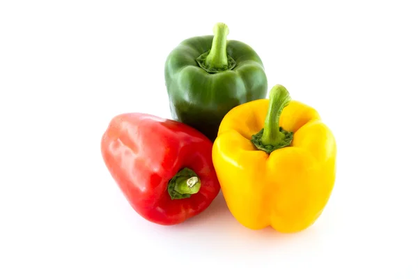 Bell pepper on white background Stock Photo