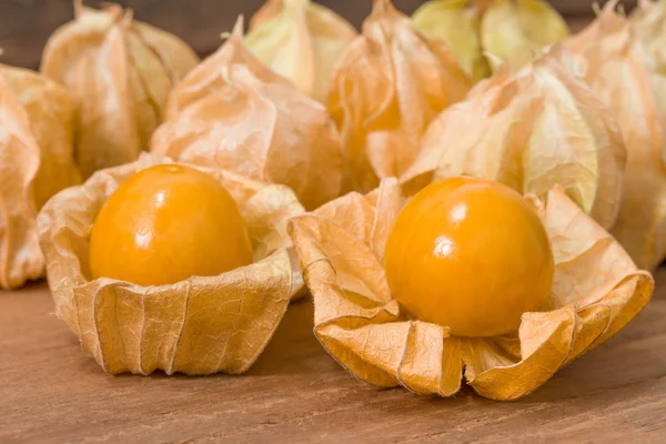 Physalis kabuğu açın