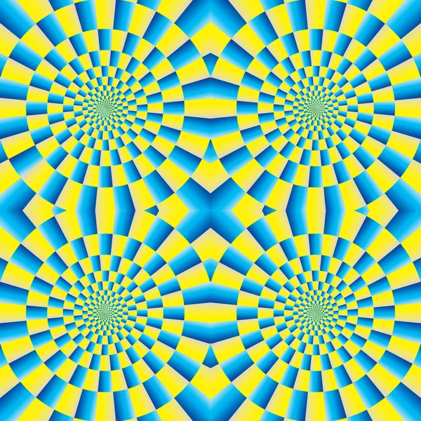 Rotation (motion illusion) — Stock vektor