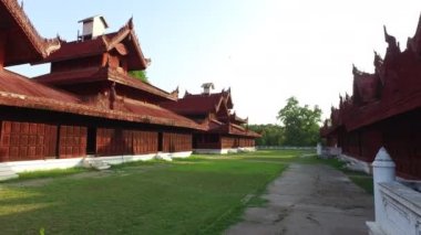 Mandalay Kraliyet Sarayı Myanmar binaların
