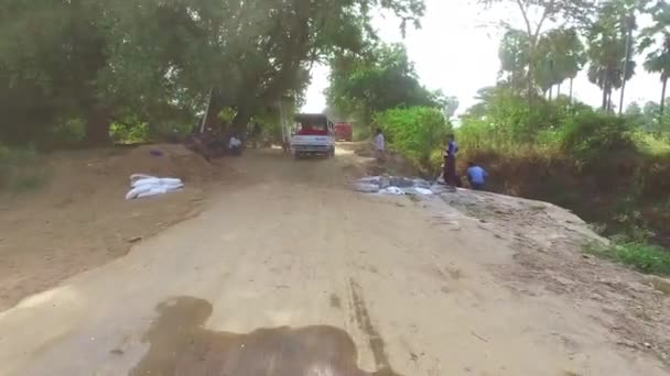 Estrada Bagan em Myanmar — Vídeo de Stock