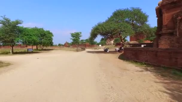 Bagan i myanmar — Stockvideo