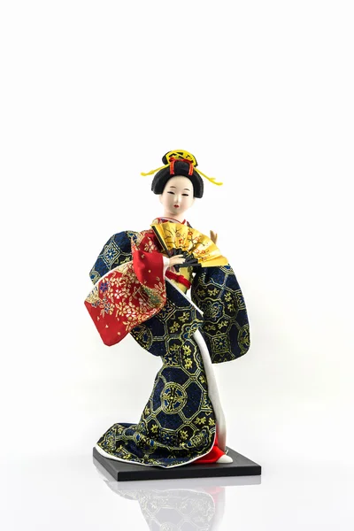 Japonský geisha panenky. — Stock fotografie