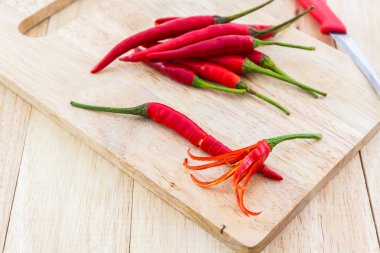 Kırmızı biber veya biber biber.