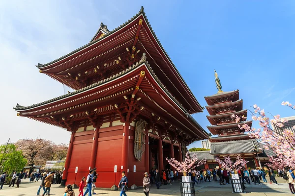 Templo de Asakusa Kannon . — Fotografia de Stock