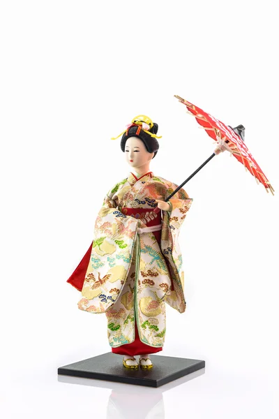 Куклы гейш из Японии . — стоковое фото