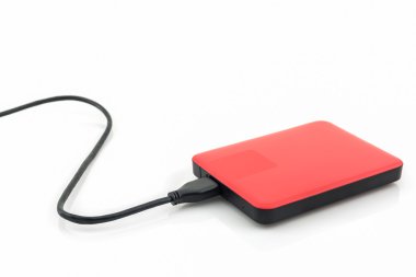 Yedekleme için harici sabit disk.