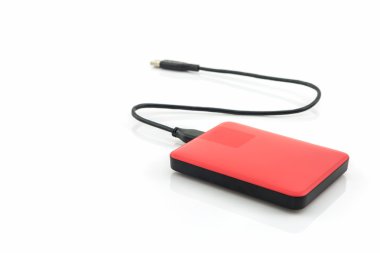 Yedekleme için harici sabit disk.