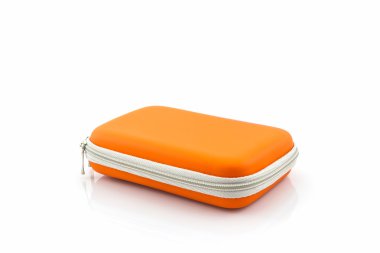 Harici sabit disk taşıma çantası. Harici sabit disk için çanta.