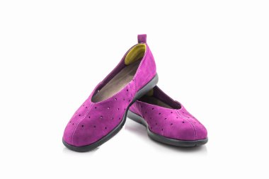 Mor spor ayakkabıları. Tuval Ayakkabı.