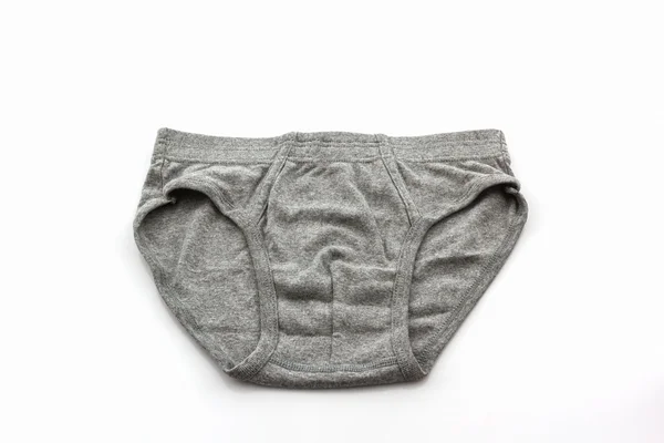 Grijze mannelijke ondergoed. — Stockfoto