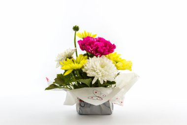 taze çiçek buketi.