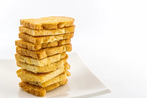 Group of sliced bread . — Stock Photo, Image