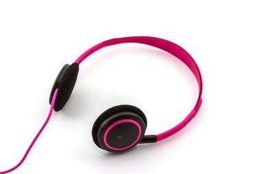 pembe kulaklıklar.