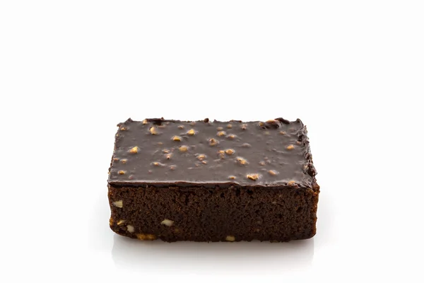 Cerrar pastel Brownie . —  Fotos de Stock