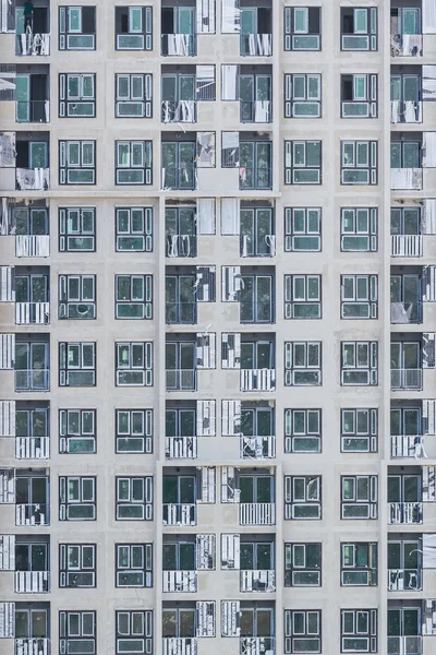 Windows office gebouw achtergrond. — Stockfoto