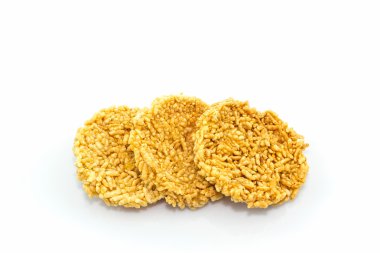 Antik Tayland pirinç kek (kanom nang let).