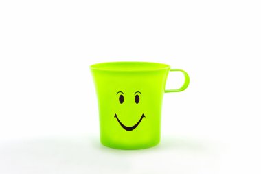 Cup yüz ifadesi, renkli .