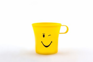 Cup yüz ifadesi, renkli .