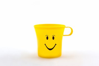 Cup yüz ifadesi, renkli .