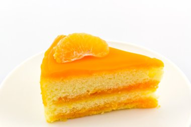 Portakal dilim kek, meyveli kek.