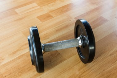 siyah ağırlık dambıl.