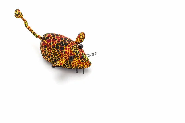 Artificiale colorato di animale fatto di stoffa . — Foto Stock