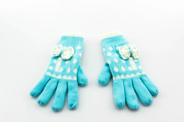 Kleurrijke wollen handschoen . — Stockfoto