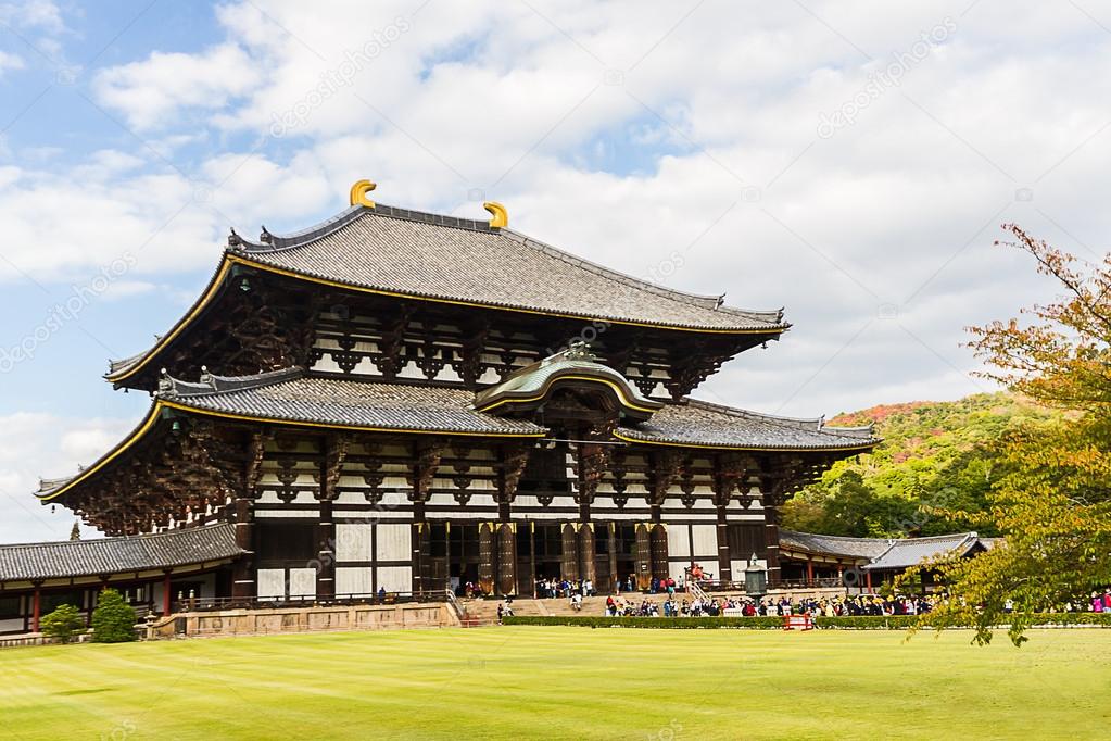 Todai-ji temple in Nara, Japan temple.