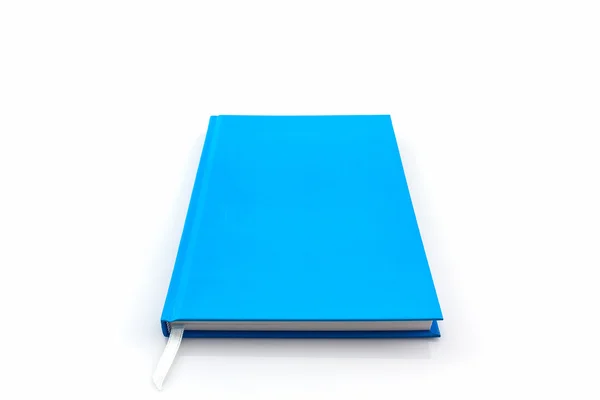 Libro diario azul . — Foto de Stock