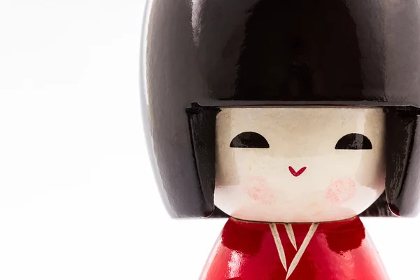 Japonské kokeshi panenky. — Stock fotografie