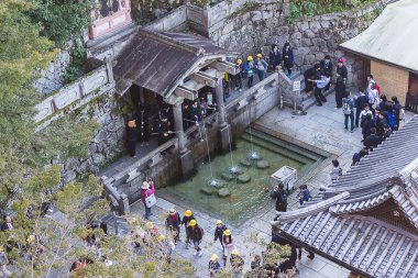 Kiyomizu-dera Tapınağı Kyoto veya Tapınağı adı 
