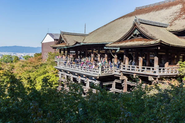 Kiyomizu-dera Temple Kyoto, Japan. — Stockfoto