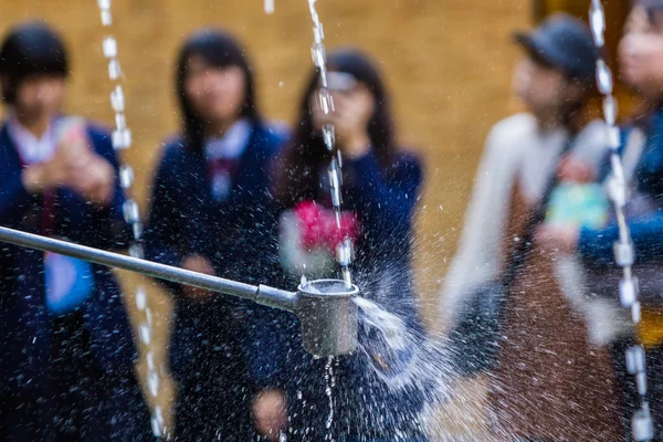 Kiyomizu-dera Temple Kyoto ou Le nom du temple signifie "eau pure . — Photo