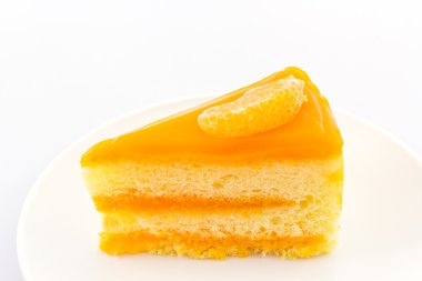 Portakal dilim kek, meyveli kek.