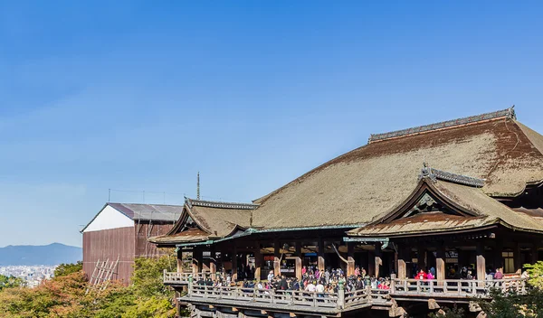 Kiyomizu-dera-Tempel Kyoto, Japan. — Stockfoto