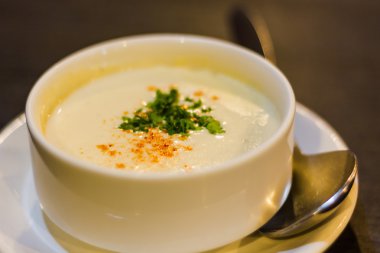 Fincanda mantar kremaçorbası .