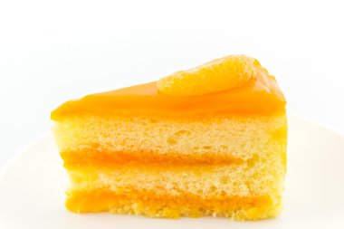 Portakal dilim kek, meyveli kek.