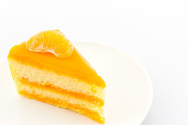 Portakal dilim kek, meyveli kek.