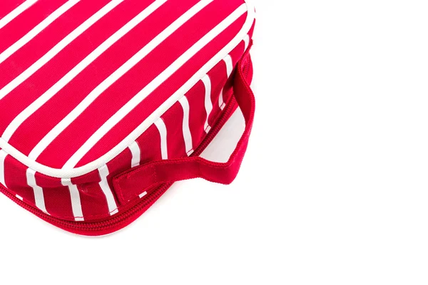 Rote Schminktüte, Accessoire. — Stockfoto