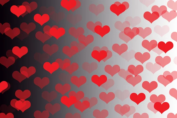 Astratto Forma del cuore su sfondo, Clipart . — Foto Stock