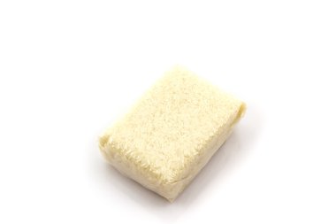 Küçük plastik torba pirinç yasemin .