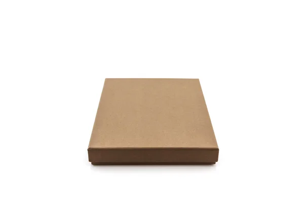 Brown paper box. — Stock Photo, Image