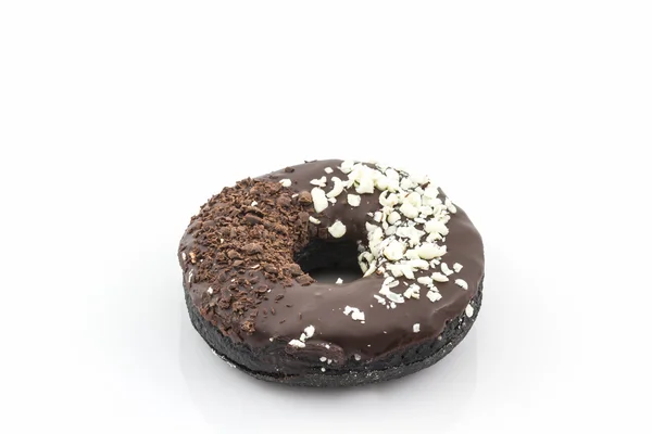 Chocolate donut med strössel . — Stockfoto