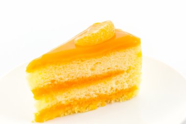 Portakal dilim kek, meyveli kek.