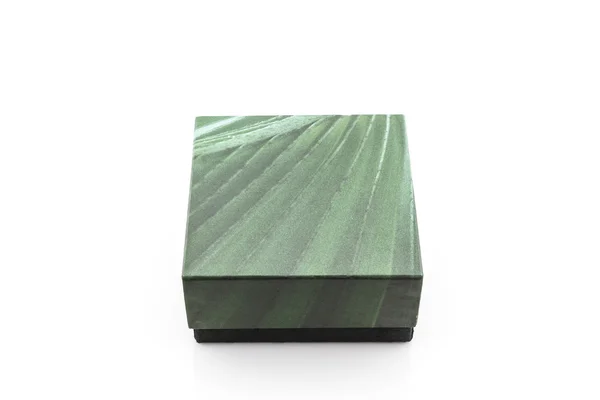 Green paper box. — Stock Photo, Image