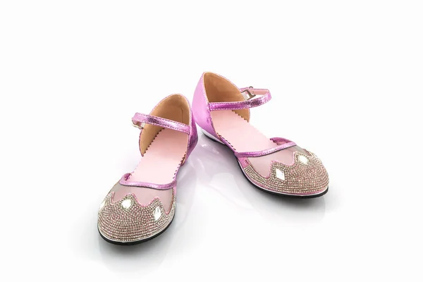 Schöne süße Schuhe Kind. — Stockfoto